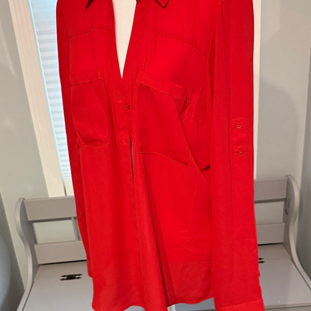 Express Red Women's Blouse